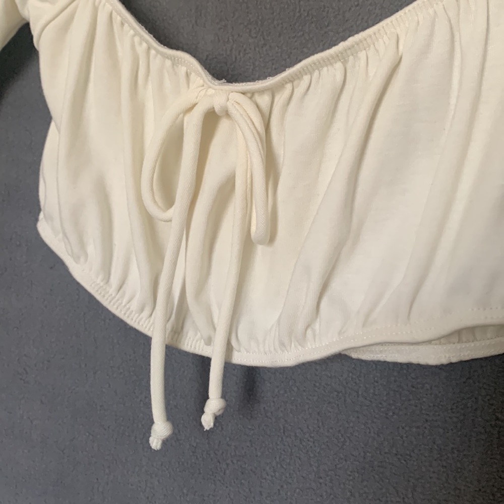 Knit crop top - Picture 4 of 7